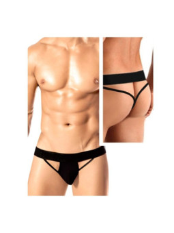 Suspensor c/Tiras y 2 Sujetadoras Tras Negro Pasionel