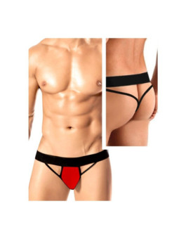 Suspensor c/Tiras y 2 Sujetadoras Tras Rojo Pasionel