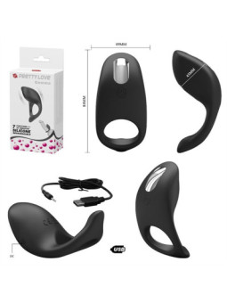 Anillo vibrador con carga USB