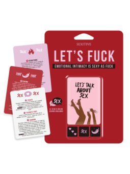 Let’s Fuck Juego de cartas + dados Sexitive