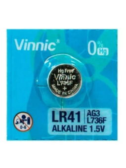 Pila Vinnic L736f Lr41 Ag3 por Unidad
