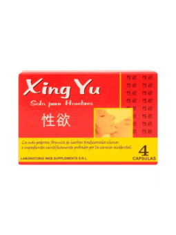 Xing Yu 4 Capsulas Potenciador Masculino