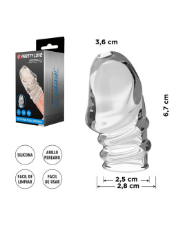 Jeremy Funda para la cabeza del pene de material TPR