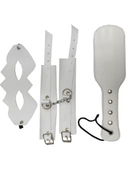 Kit Bondage BDSM 3 Piezas Blanco