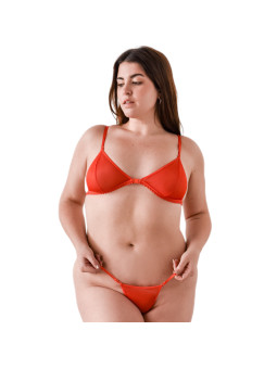 Conjunto de tul talle especial XL | Rojo
