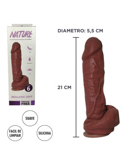 (21 cm x 5,5 Ø) Suck Cyber Nature Mulato, modelo 6