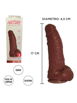 (17 cm x 4,5 Ø) Suck Cyber Nature, modelo 3